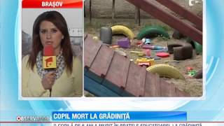 O fetita de 6 ani a murit in bratele educatoarei