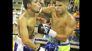Jerobe Chocolatito Santana vence por puntos a Reynaldo Mora. 1 agosto 2015