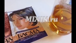 Басма+уксус=черный цвет волос? Так ли это? Окраска волос хной и басмой |Миксик.ру