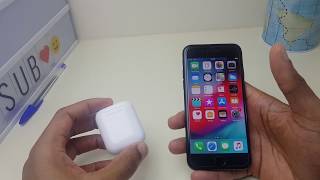 How to Pair Airpods with iPhone 7 - Bluetooth