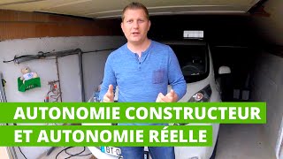 Différences entre autonomie constructeur et autonomie réelle des voitures électriques