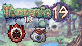 Terraria 1.3 Part 19 - SHIELD OF CTHULHU