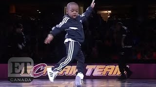 5-Year-Old Dances At Cleveland Cavaliers Half-Time Show