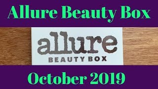 Allure Beauty Box | October 2019