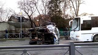 авария на проспекте  в Кисловодске 27.11.2015