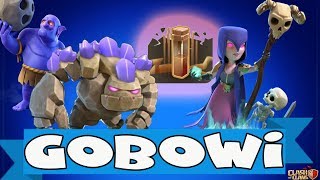 Golem + Witch + Bowler :: TH11 STRONG CLAN WAR ATTACK STRATEGY | GOBOWI EARTHQUAKE STRATEGY