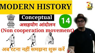 Modern History:14
Non cooperation movement
