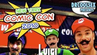 Luigi Time! at New York Comic Con 2010