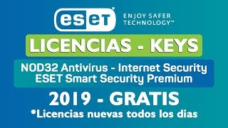 Licencias ESET NOD32 Antivirus - Smart Security Premium 2020 [De X Vida] [Todas las Versiones 13...]