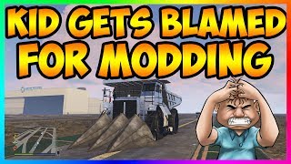 GTA 5 Online: "MOD MENU TROLLING" - SQUEAKER KID GETS BLAMED FOR MODDING (GTA 5 MOD MENU TROLLING)