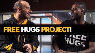 Free Hugs Campaign - Would he Hug Donald Trump? | #Becoming
