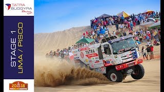 TATRA BUGGYRA RACING on DAKAR 2018 - Stage 1