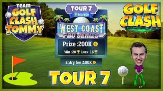 Golf Clash tips, Hole 1 - Par 5, Oasis - Tropic Kings, Tour 7 - GUIDE/TUTORIAL