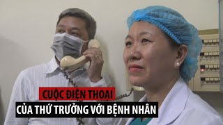 Cuộc điện thoại của Thứ trưởng Bộ Y tế với Việt kiều Mỹ nhiễm virus corona