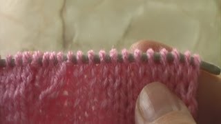 Чем отличаются бабушкины и классические петли. Кратко и понятно. Вязание на спицах.