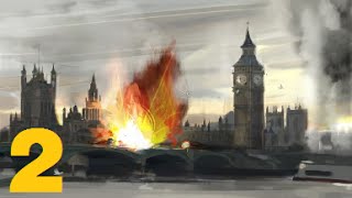 Act of War: Direct Action gameplay walkthrough part 2- London, City State (No commentary)