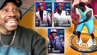TOP 3 DRAFT PICKS IN LINEUP! NBA Live Mobile 19 Season 3 Ep. 116