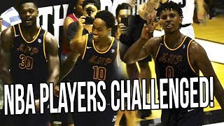 Julius Gets DUNKED ON! Swaggy P, Demar & Julius Randle WOKEN UP By Drew League Players!