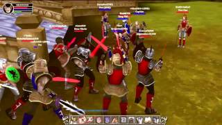 Clan GLAD & RM vs DM - This is War (Sherwood Dungeon Video)