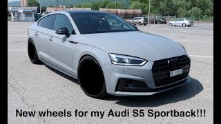 New wheels for my Audi S5 Sportback!!!