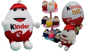 Bóc trứng socola Kinder nhiều màu sắc - Colorful Giant Kinder Surprise Eggs - AnhAnhChannel.com