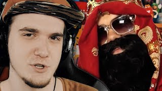 BIG RUSSIAN BOSS ПОЁТ "ЕСЛИ ТЫ МЕНЯ НЕ ЛЮБИШЬ" (Закажи Козырного #2) | РЕАКЦИЯ