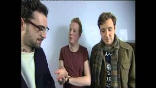 Local Hero DJ Joe, aka Fatboy Slima, with Two Door Cinema Club on ITV