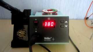 Weller WSD 81 SE heating up with the WP65 iron