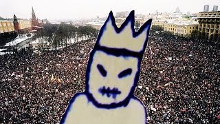 МОСКВА ВОССТАЛА [Бумажные человечки] - Митинги