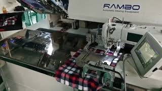 Rambo RM-310SA Автоматическая машина для пришивания накладных карманов