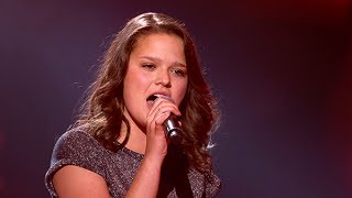 Pauline - 'Girl On Fire' | Sing-off | The Voice Kids | VTM