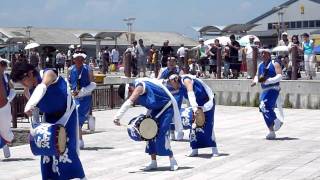 菅波青年会じゃんがら念仏踊り2010年7月18日　ららミュウ