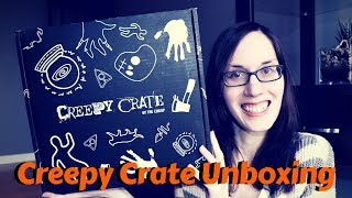 Creepy Crate Unboxing | Horror Subscription Box