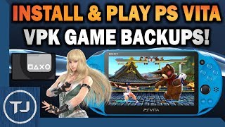PS Vita Install & Play VPK Game Backups On 3.65/3.68 (VitaShell)