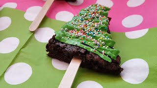 Gluten free Chocolate cake Christmas trees(Ideas for Christmas) (Christmas desserts) | Just Anya