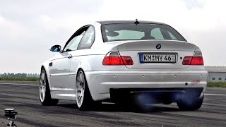 BMW M3 E46 Supercharger 800 HP Acceleration & Engine Sound