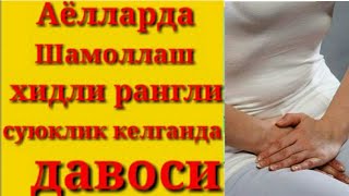 АЁЛЛАРДА КУЧЛИ ШАМОЛЛАШ,ХИДЛИ СУЮКЛИК КЕЛГАНДА ДАВОСИ