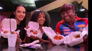 STRIPPERS & WINGS • MUKBANG • STRIP CLUB HOUSE MOM