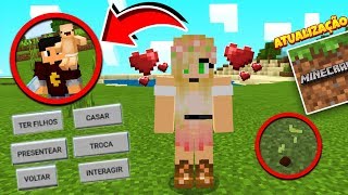 SAIU!! COMES ALIVE COM NOVAS FUNÇÕES IGUAL DE PC PARA MINECRAFT POCKET EDITION !!