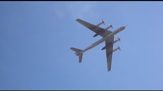 Авиашоу Ростов-на-Дону, 21 марта 2015г., Ту-95 стратегический бомбардировщик