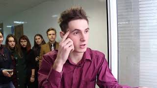 Бегущий по сессии. Поздравление с днем студента