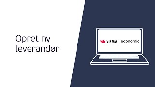Opret ny leverandør