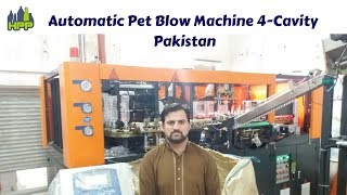 Automatic Pet Blow Machine 4-Cavity Pakistan
