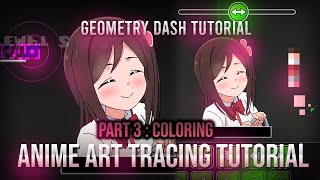 GD Anime Art Tutorial - Part 3 : Coloring & Detailing [2.1]