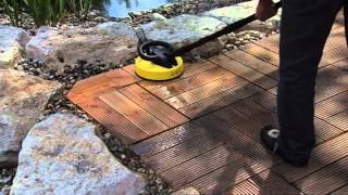 Cleaning.co.ua Как очистить деревянную поверхность с помощью минимойки Karcher