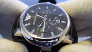 Обзор мужских наручных часов Emporio Armani Chronograph AR0431