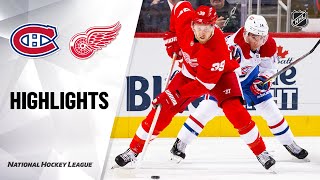 NHL Highlights | Canadiens @ Red Wings 2/18/20