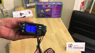 CRT279UV mobile Radio VHF UHF Presentation GoTechnique