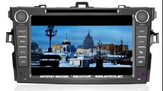 Штатная магнитола New Toyota Corolla/Altis (2007-2012) Android 4.4.4 W2-M063