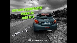 COMO SUENA EL 208 GTI CON ESCAPE COMPLETO ?? *Nuevo Proyecto
